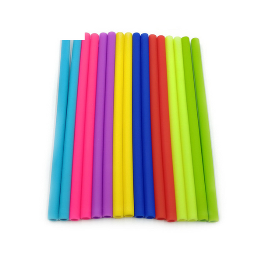 Extra Wide Pointed Wrapped Boba Straw - 500/Pack