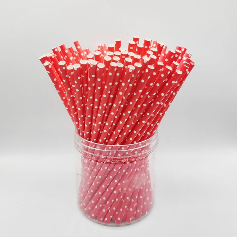 3-layer Cold Drinks Disposable Paper Party Straws